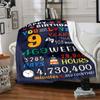9Th Birthday Celebration Cozy Blanket Warmthful Decor for Sofa Couch Office Bed Picnics All-Season Use Cozy Home Lovers Gifting Relatives Y24