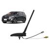 Base de antena universal para carro com antena embutida Suporte de antena elegante para carro melhora a recepção do sinal e a qualidade do áudio