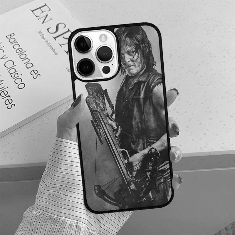 The Walking Dead Daryl Dixon Phone Case cover For IPhone 18 17 Air 15 16 16e 14 13 12 11 Pro Max Coque For Apple PLUS fundas
