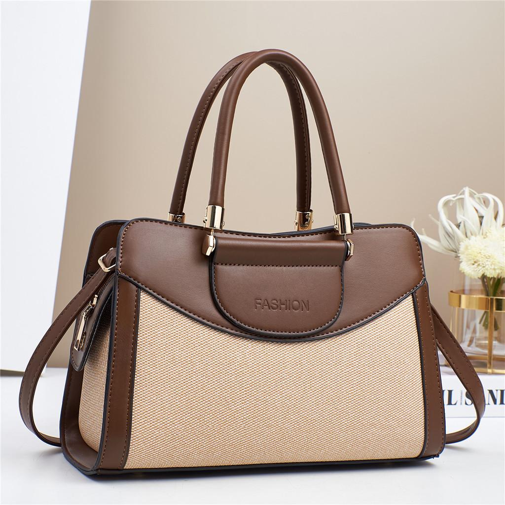 Pillowshaped Tote Bag With Zipper Closure And Inner Pouch For Urban Style