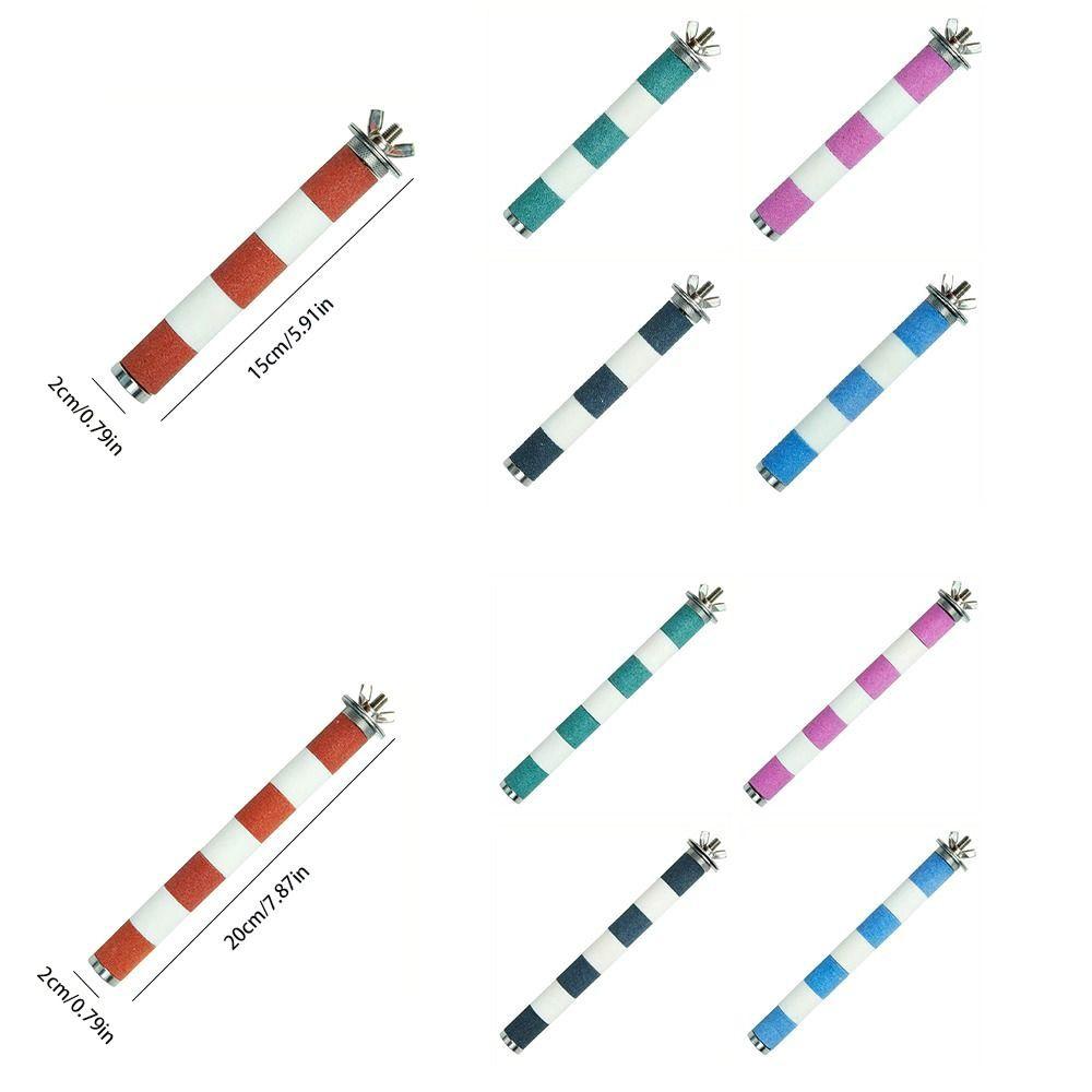 Wear-resistant Parrot Station Pole Durable Bird Molar Stick Bird Claw Cage Toy  For Budgerigars