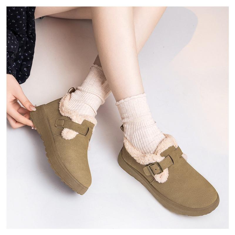 Cotton Shoes Women's Shoes New Fashion Warm Snow Boots Pumps Versatile Boots with Fleece Thickened Women's Boots Cotton Boots