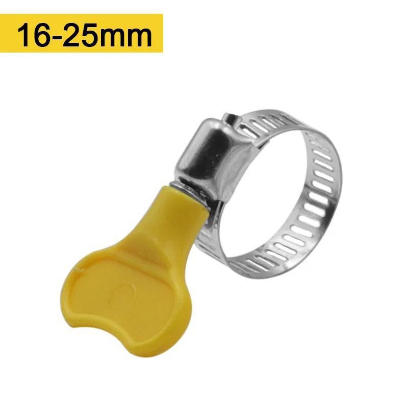 Stainless Steel Hose Clamp Set American Style Adjustable Pipe Water Gas Tube Fixing