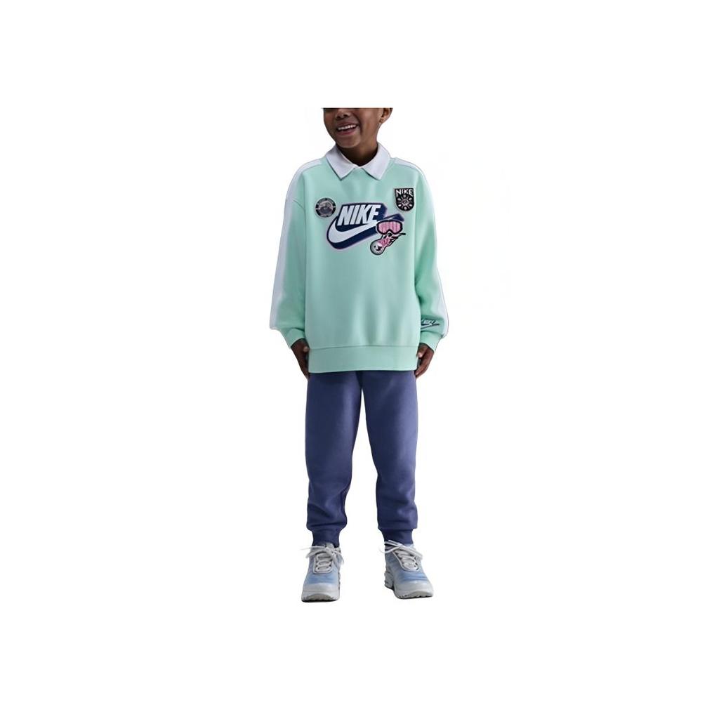 Nike Sweatshirt Gestrickter Pullover Einfache Kinder Oberteile IO5970-353