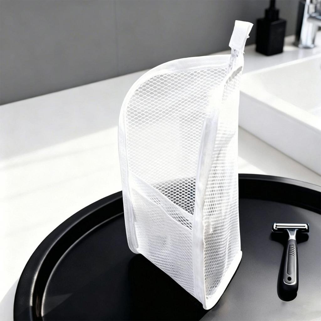 Portable Vertical Cosmetic Bag Women EVA Mesh Storage Bag Large Capacity Pen Cosmetic Toothbrush Organizer Holder Wash Pouch
