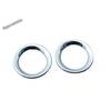 Pillar A Tweeter Speaker Audio Loudspeaker Sound Ring Cover Trim ABS Chrome Accessories Fit For Jeep Grand Cherokee 2011 - 2016