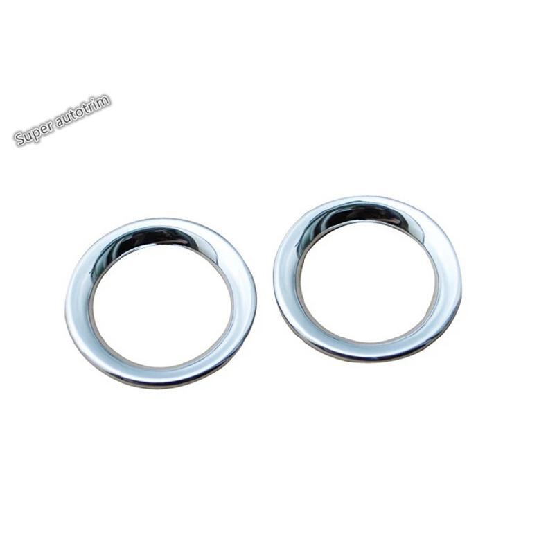 Pillar A Tweeter Speaker Audio Loudspeaker Sound Ring Cover Trim ABS Chrome Accessories Fit For Jeep Grand Cherokee 2011 - 2016