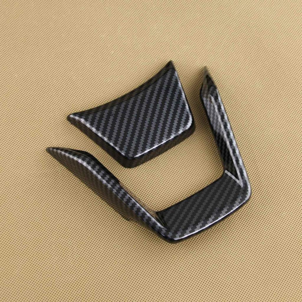 Adjivecct ABS Carbon Fiber Steering Wheel Switch Trim Cover for Forester Ossek XV 2018-2020