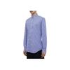 Polo Ralph Lauren FW22 Logo Embroidered Plaid Single-Breasted Long Sleeve Shirt Men Shirts Purple Blue 7108598824-656