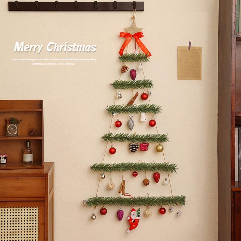 Reusable Wall Mounted Christmas Tree Environmentally Friendly Decoration Christmas Tree Ornaments DIY