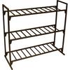 Heavyduty Black Battery Rack for Industrial Use: Durable Steel Construction with Adjustable Shelf Positions and Antislip Design