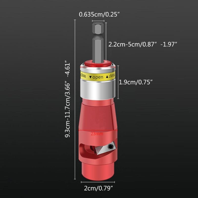 Utensile per attorcigliare fili, spelafili, utensile per attorcigliare giunzioni di fili, codoli da 6,35 mm, attorcigliatura fili per varie applicazioni