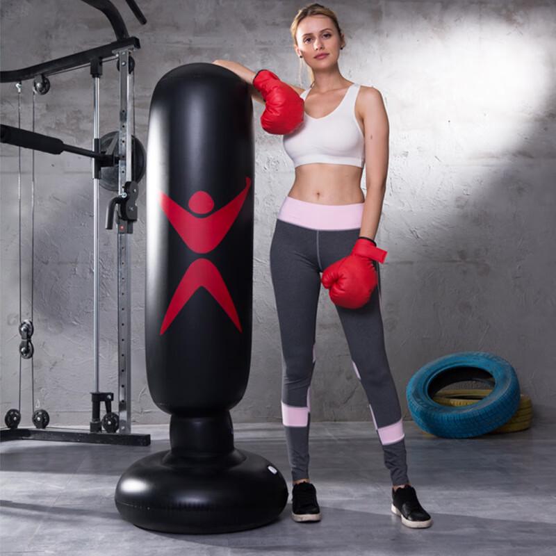 Longchan Freestanding Punching Bag for Adults Kids