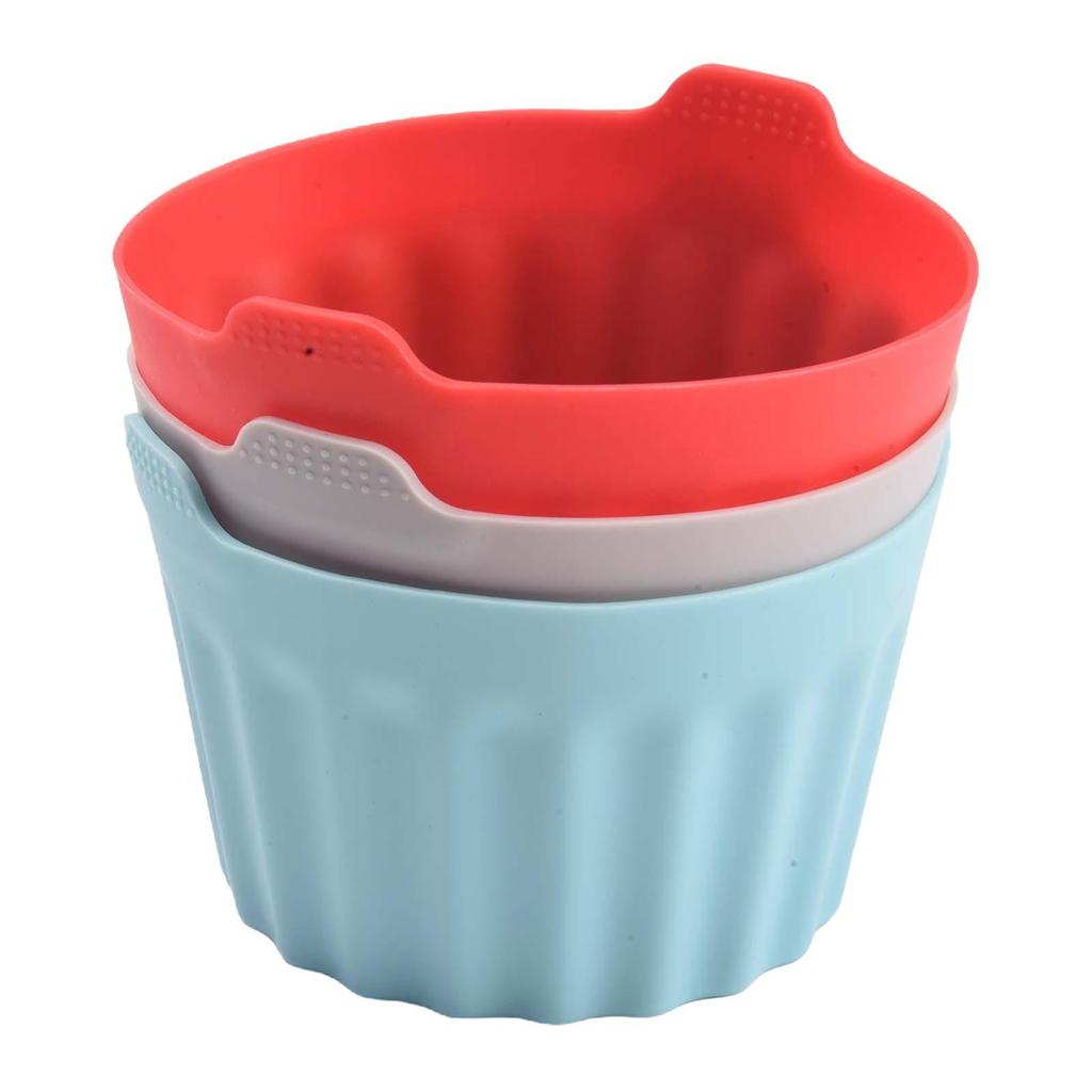 Hassle Cleaning Silicone Cupcake Baking Cups for Easy Maintenance