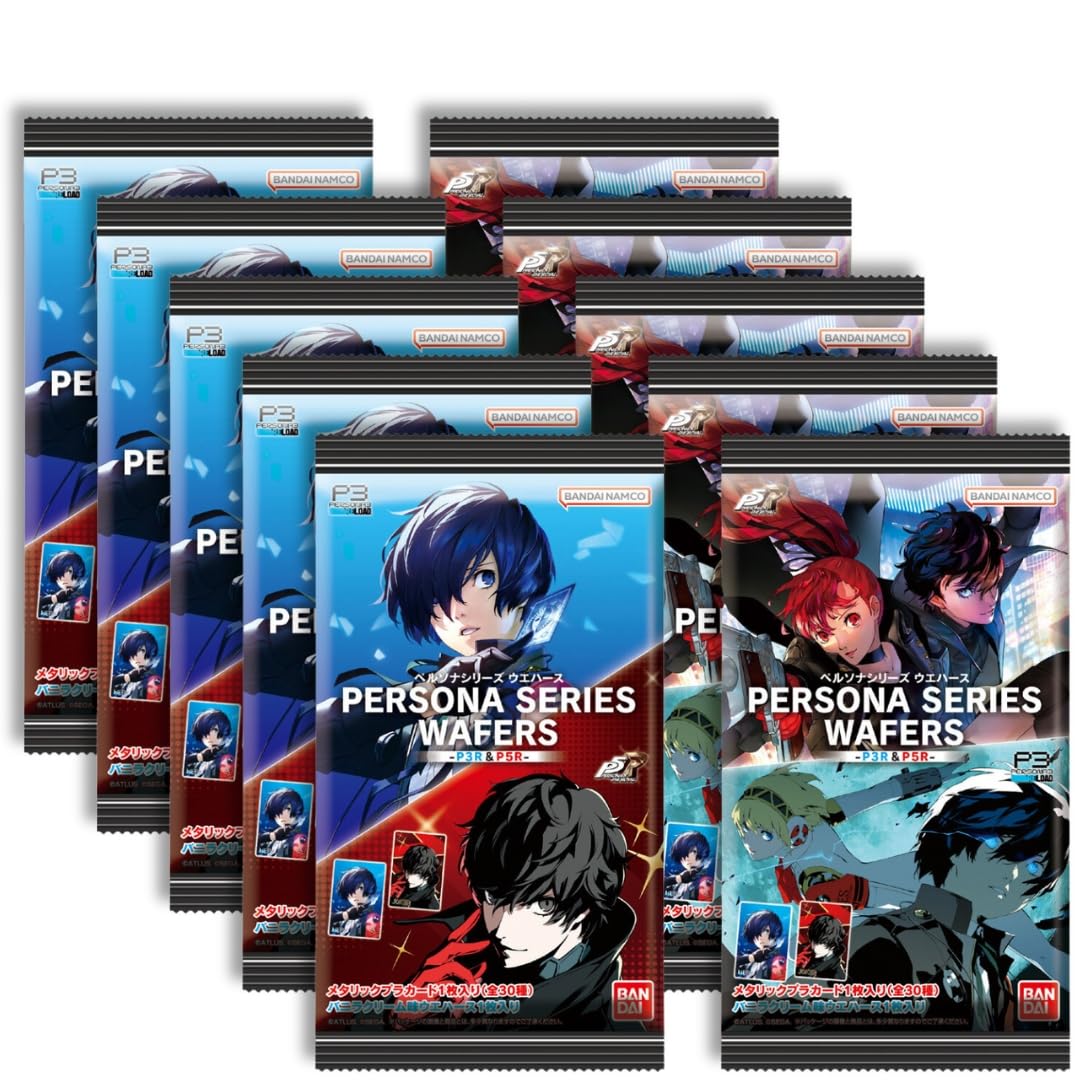 

Отдельно в 10 пластинах Persona Series не продается в коробке по 20 штук [Продаются шт.] ~P3R и P5R~ (10 кусочков) Это части.