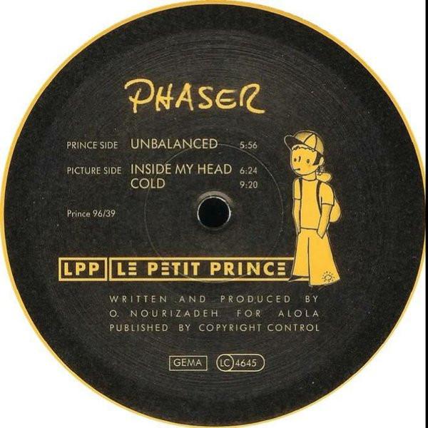 

12inch Record PHASER - Unbalanced Prince9639 Le Petit Prince 1996 Germany Dance & Electronica