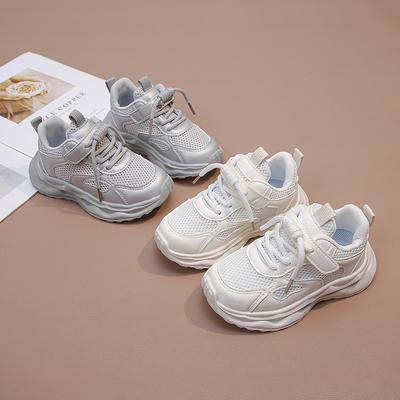 Kinder Sneaker Einfarbig Vielseitig für Schüler Laufschuhe Weiche Sohle 2025 Neue Mode Kinder Freizeitschuhe Mesh Atmungsaktiv