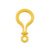 5pcs/Lot Colorful Plastic Lobster Clasp Lamp Shape Lobster Buckle Hooks for Jewelry Making Keychain Key Rings Accessories