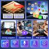 BER1 CarlinKit 3 In 1 Android 15 CarPlay Ai Box Wireless Adapter Android Auto Qualcomm SM6350 128GB 8-Core for Youtube Netflix FOTA