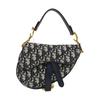 [Usato] Mini Borsa a Sella 'Jacquard Dior Oblique Blu' - Ottimo #1KYD55E