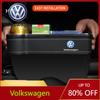Qwe3Pro VOLKSWAGEN VW USB Barevné Světlo Vlastní Úložný Box do Mezery Sedadla pro Volkswagen VW Golf 7 8 Tiguan Jetta Passat Polo Touran GT