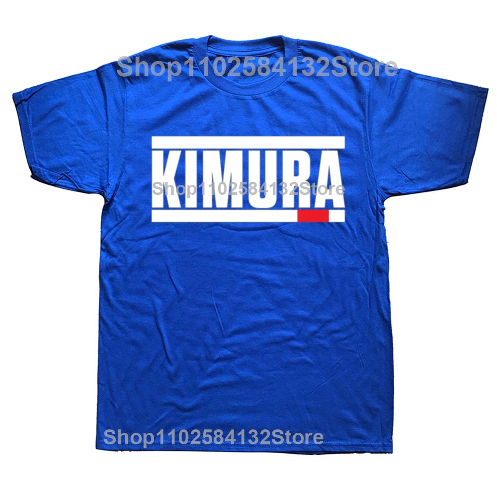 Funny Kimura Brazilian Jiu Jitsu BJJ Graphic Tshirts Men Womens Fashion Casual Tshirt 100 Cotton Loose Oversized T Shirt