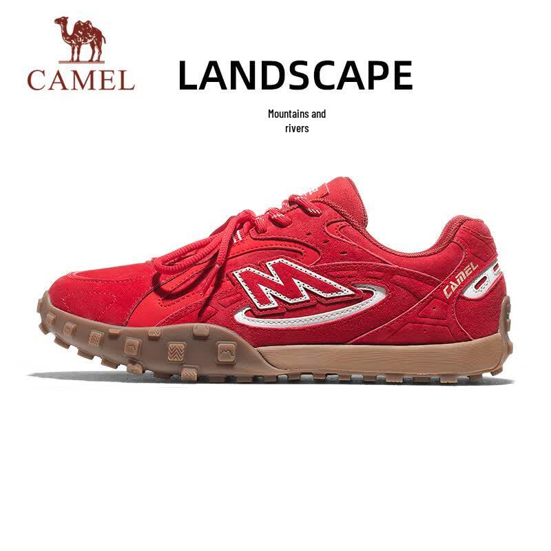 Camel Mountain River Retro Casual German Trainer Sneakers