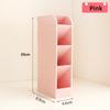 Colorful Multi-Layer Pen Holder Oblique Insertion Desktop Pencil Cosmetic Brush Storage Holder For Home School Office Stationery
