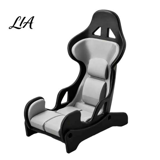 Desktop Mobile Holder for Racing Fans Seat Phone Holder, Stand, Adjustable Vertical and Horizontal Gaming Desk Accessories Gamers Viewing Angle Mount
