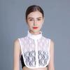 Multifunctional Lace Collar Lace Up Shirt Collar Fashion Fake Collar  Women's