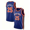 Mens NBA Basketball Jersey Sleeveless Custom11 Brunson 33 Ewing 32 25 Bridges Team Fan Apparel