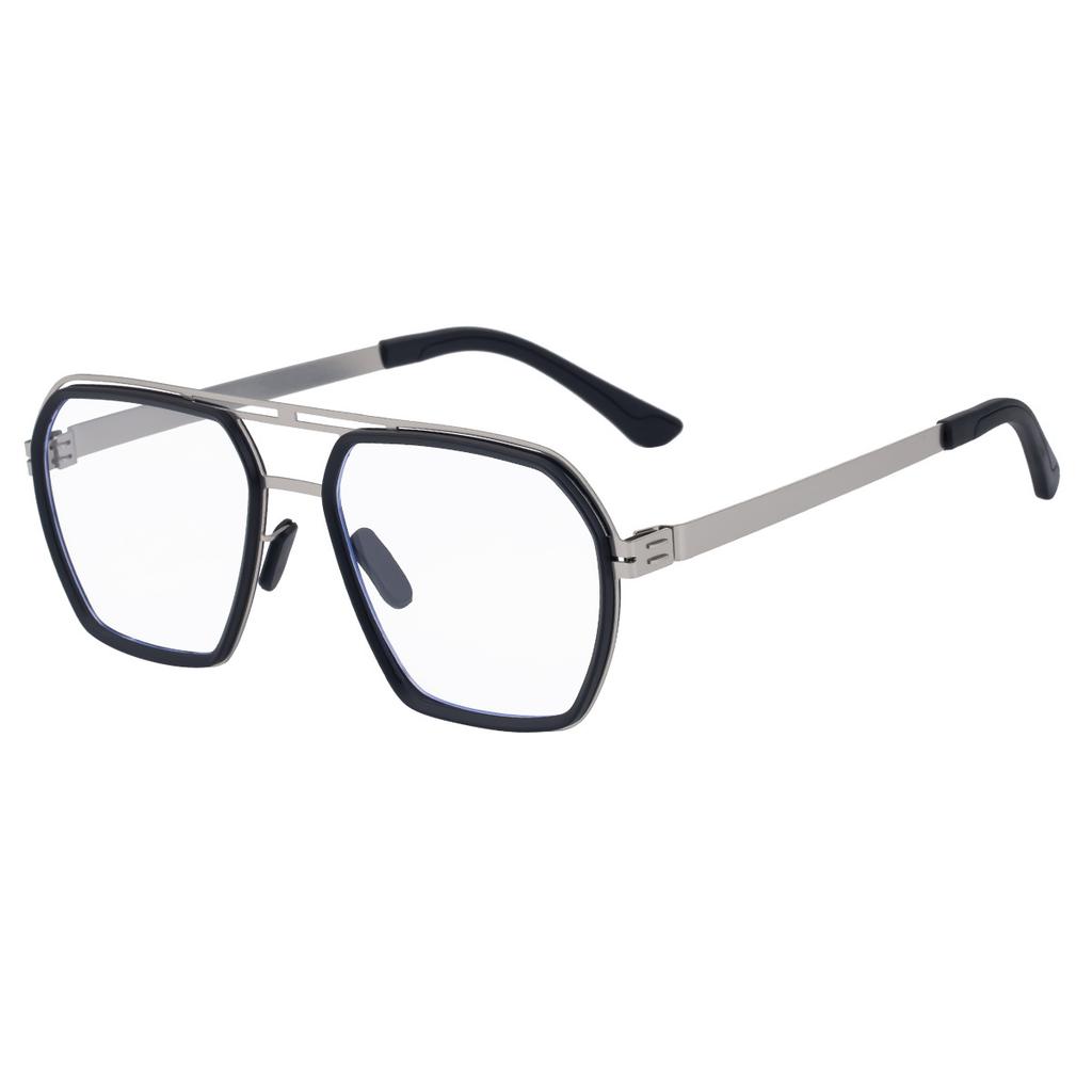 JYL TS Men's Square Polarized - Fishing Double-Bridge Stainless Frames MY-98324