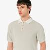 Lacoste Men's Ribbed Collar Twisted Yarn Short Sleeve Sweater Polo Shirt PH943E-56GI18