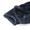 Bottega Veneta Black/Blue 686158 Chenille Blue Jacket Jacket 38 Black / blueUsed