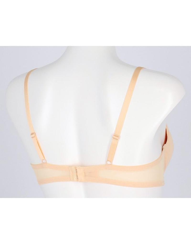 Bra with ribbon to keep your bust in place and create cleavage Ribbon Bra JB2000 OC [Unnanacool] [Simple Bra] Women's
