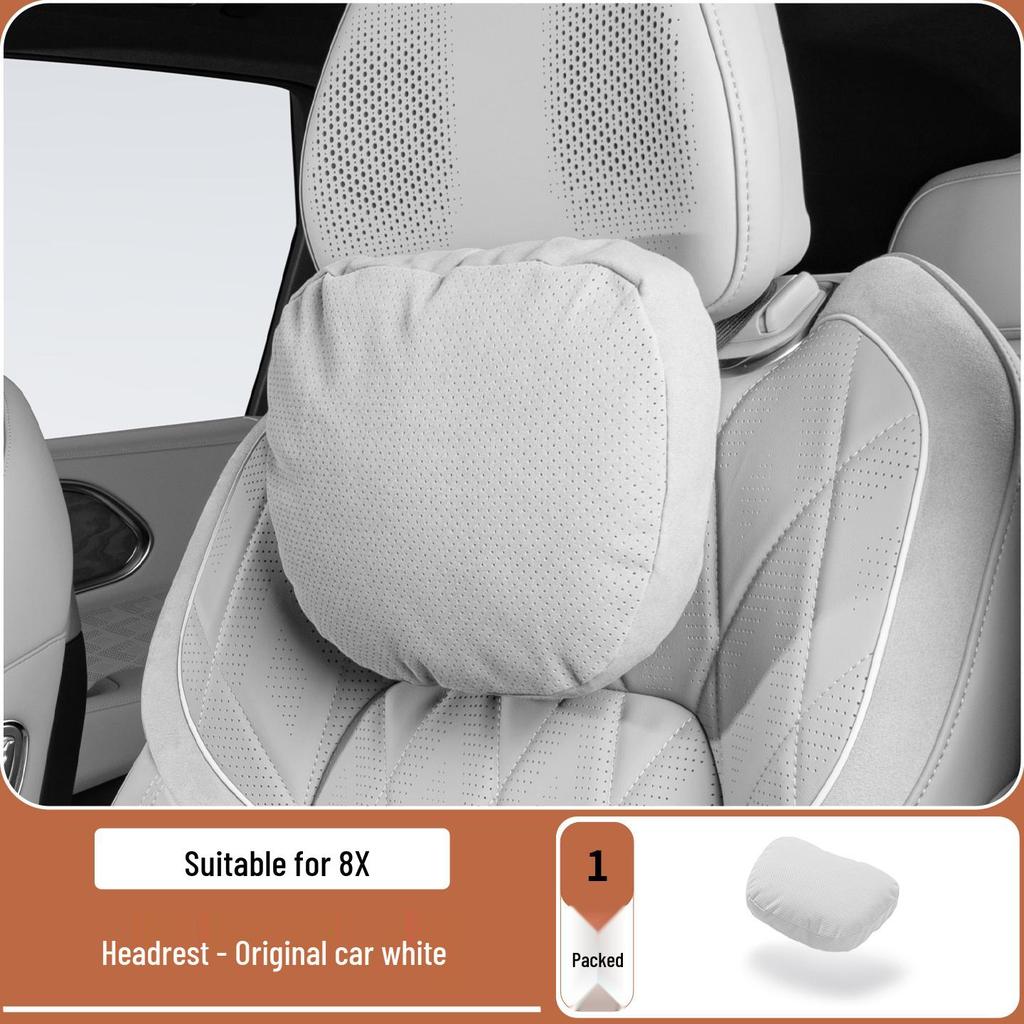 Zeekr 8X Maybach Lumbar Support Headrest - Comfortable, Breathable, Thickened Cotton Core.