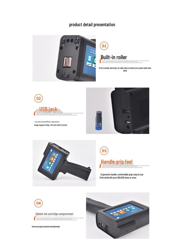 M10 Handheld Inkjet Printer for Date & Batch Number Coding