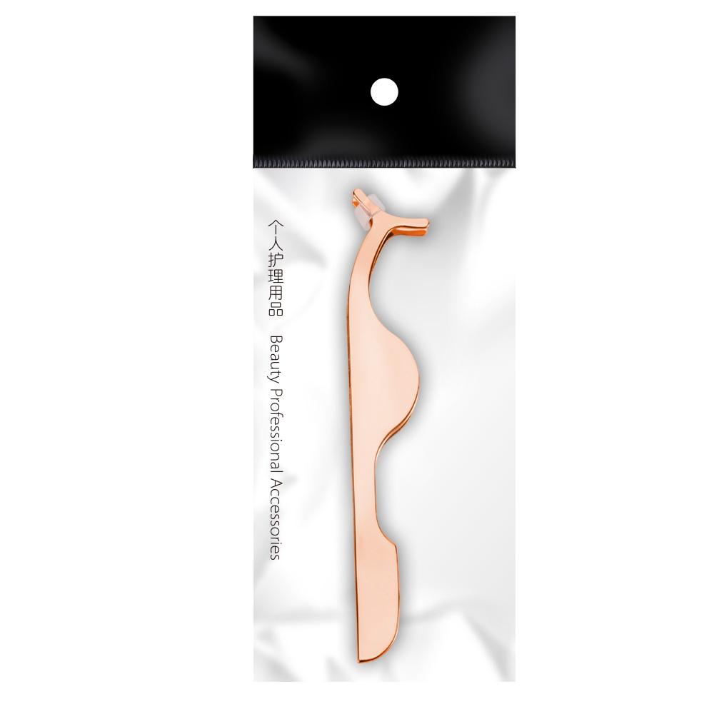 Good Custom Rose Gold Stainless Steel False Eye Lash Extension Tweezers розового золота
