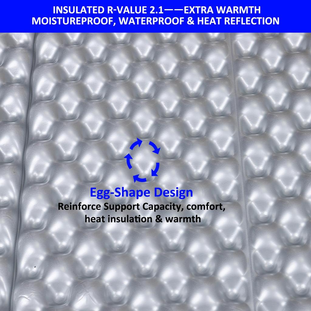 M METERXITY Portable Foam Sleeping Pad Insulated Foldable Sleeping Pad Mat for Camping Hiking 185 X 55 Cm Yellow R-value 2.1