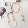Plating Magnetic Strap Case For iPhone 15 13 12 11 14 16 Pro Max Plus Crossbody Short Long Two Lanyard Necklace Rope Clear Cover