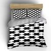 "Bold Geometric Illusions Unfold." Bedding Sets Duvet Covers Pillowcases(1* Duvet Cover 2* Pillowcases Without Duvet Insert)