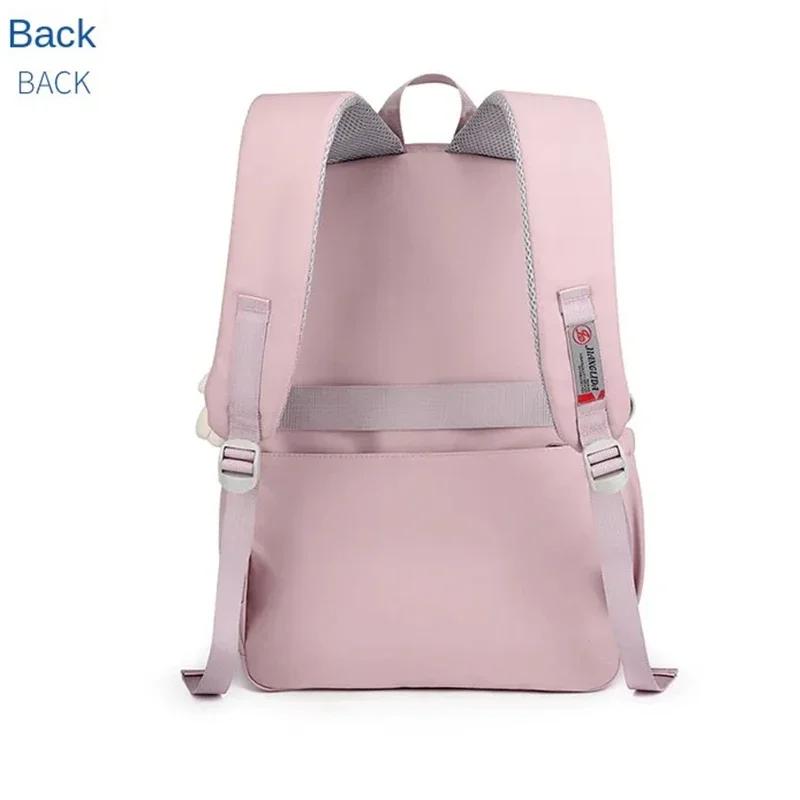 School Backpack Trend Large Schoolbag Kawaii Primary School Bag Kids Girl's Book Bag Waterproof Laptop Travel Back Pack