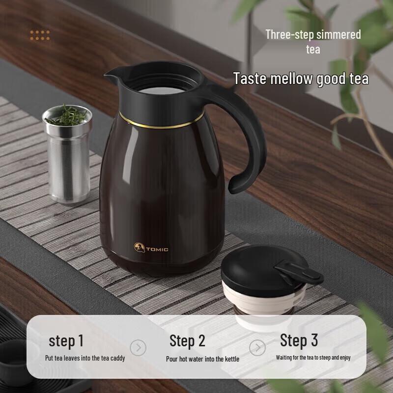 Temake Air Pressure Insulated Teapot