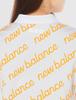 Short Sleeve Polo Shirt Logo Sweat Quick Golf 0 [New Balance] Women's (Bias Pattern, Absorbent, Drying, Stretch) / / 012-3160504 030_White [S]