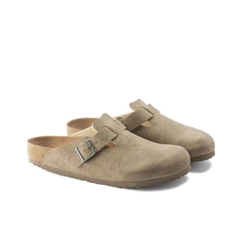 Birkenstock Micro Fibre Unisex Fashion Trendy Closed Toe Clogs Brown Regular Fit 1023196 43