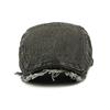 Four Seasons Denim Beret Women's Peaked Cap British Vintage Men Forward Cap
