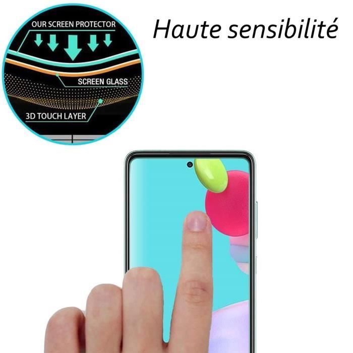Tempered Glass for Samsung Galaxy A52 4G-5G 2.5D Protective Film with Stylus Toproduits®