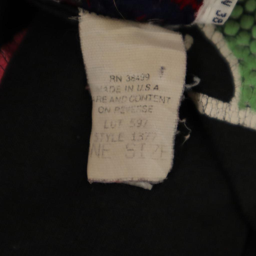 VARIETY 80s Vintage Made in USA Short sleeve Single stitched printed logo T-shirt Men's Used