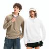 Fingercroxxit Unisex Half-Zip Mock Neck Fleece Long Sleeve Top