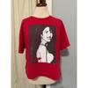 Selena Quintanilla Official Red Graphic Cropped T-Shirt Womens Large 2019 Y2K